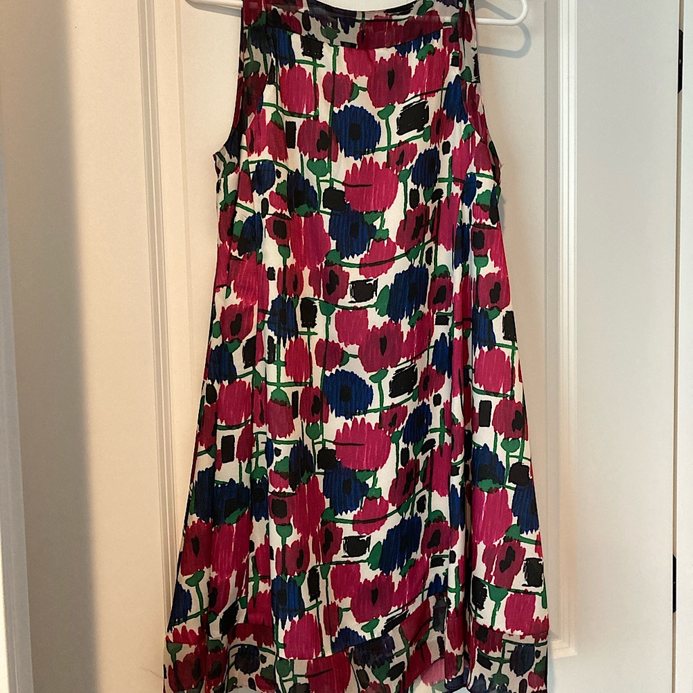 Colorful, swingy Zara dress